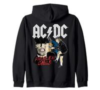 Officiel AC/DC Angus Problem Child Graphic Rock and Roll Sweat à Capuche