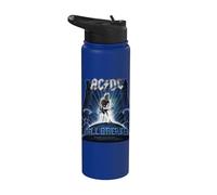 Officiel AC/DC Ball Breaker Stage Lightning Iconic Rock band Stainless Steel Insulated Water Bottle