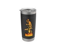 Officiel AC/DC Bonfire Legendary design Gobelet isotherme en acier inoxydable double paroi