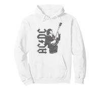 Officiel AC/DC Distressed Tonal Angus Guitar Sweat à Capuche