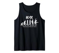 Officiel AC/DC Evolution of Rock Artwork ACDC Rock Débardeur