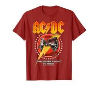 Officiel AC/DC for Those About to Rock 1981 Tour T-Shirt