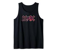 Officiel AC/DC Groupe Rock Logo Brut Vieilli Musique Débardeur