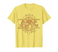 Officiel AC/DC High Voltage Jaune T-Shirt