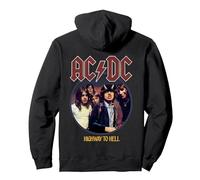 Officiel AC/DC Highway to Hell Rock Sweat à Capuche, Unisexe pour Adultes, Noir, S