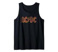 Officiel AC/DC Logo Rouge Distressed Groupe Musique Rock Débardeur