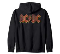 Officiel AC/DC Logo Rouge Distressed Groupe Musique Rock Sweat à Capuche