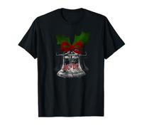 Officiel AC/DC Noël Hells Bells Rock Musique Merch pour Fans T-Shirt