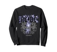 Officiel AC/DC Plug Me in Artwork ACDC Rock Sweatshirt