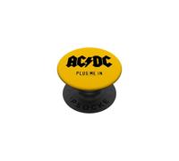 Officiel AC/DC Plug me in Logo PopSockets PopGrip Adhésif