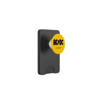 Officiel AC/DC Plug me in Logo PopSockets PopWallet pour MagSafe