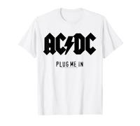 Officiel AC/DC Plug me in Logo T-Shirt