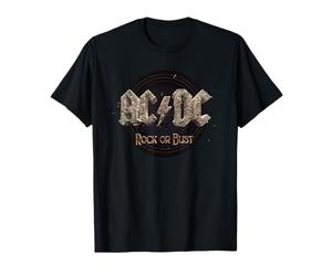 Officiel AC/DC Rock Music Band Rock or Bust T-Shirt