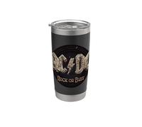 Officiel AC/DC Rock or Bust Special Version Gobelet isotherme en acier inoxydable double paroi