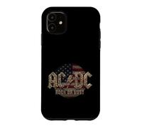Officiel AC/DC Rock Or Bust US Flag Rock Band Coque pour iPhone 11