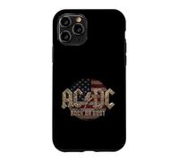 Officiel AC/DC Rock Or Bust US Flag Rock Band Coque pour iPhone 11 Pro