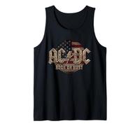 Officiel AC/DC Rock Or Bust US Flag Rock Band Débardeur