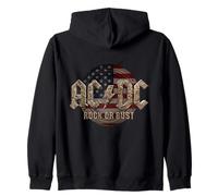 Officiel AC/DC Rock Or Bust US Flag Rock Band Sweat à Capuche