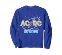 Officiel AC/DC Vintage Tour 1978 Bleue Sweatshirt