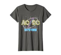 Officiel ACDC Women Vintage 1981 Live Tour Rock Band T-Shirt
