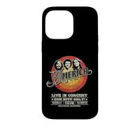 Officiel America The Band Live in Concert Black Coque pour iPhone 14 Pro Max