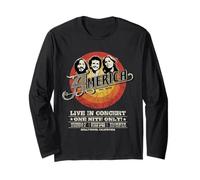 Officiel America The Band Live in Concert Black Manche Longue
