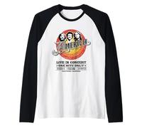 Officiel America The Band Live in Concert Light Manche Raglan