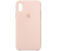 Coque En Silicone Officielle Apple iPhone XS - Sable Rose - Neuf