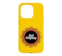 Officiel Bad Company Band Circle 1977 1979 Live Coque pour iPhone 15 Pro