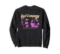 Officiel Bad Company Good Decisions Iconic Rock Design Sweatshirt