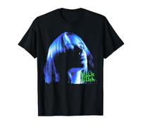 Officiel Billie Eilish Blue Portrait Outline T-Shirt
