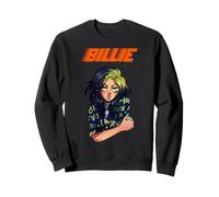 Officiel Billie Eilish Cartoon Billie Design Sweatshirt