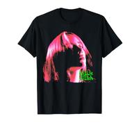 Officiel Billie Eilish Pink Iconic Portrait Outline T-Shirt