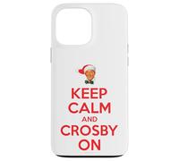 Officiel Bing Crosby Musique Gardez Le Calme Noël Coque pour iPhone 13 Pro Max