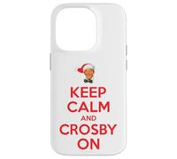 Officiel Bing Crosby Musique Gardez Le Calme Noël Coque pour iPhone 14 Pro