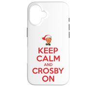 Officiel Bing Crosby Musique Gardez Le Calme Noël Coque pour iPhone 16