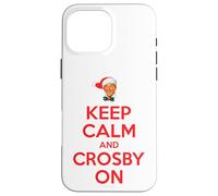 Officiel Bing Crosby Musique Gardez Le Calme Noël Coque pour iPhone 16 Pro Max
