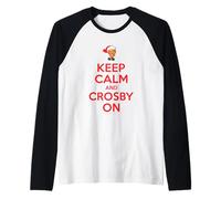 Officiel Bing Crosby Musique Gardez Le Calme Noël Manche Raglan