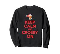 Officiel Bing Crosby Musique Gardez Le Calme Noël Sweatshirt