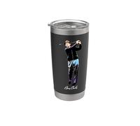 Officiel Bing Crosby Pro Golf Swing White Gobelet isotherme en acier inoxydable double paroi