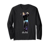 Officiel Bing Crosby Pro Golf Swing White Manche Longue