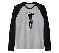 Officiel Bing Crosby Pro Golf Swing White Manche Raglan