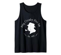 Officiel Bing Crosby Silhouette Pro Golf White Débardeur