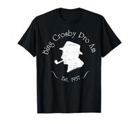 Officiel Bing Crosby Silhouette Pro Golf White T-Shirt