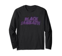 Officiel Black Sabbath Retro Wavy Logo Manche Longue