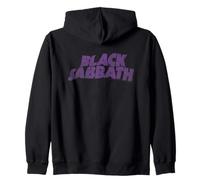 Officiel Black Sabbath Retro Wavy Logo Sweat à Capuche