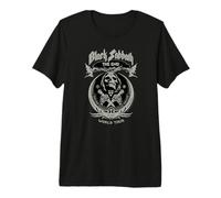 Officiel Black Sabbath The End World Tour T-Shirt Haut de Gamme