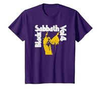 Officiel Black Sabbath Vol 4 Album Logo T-Shirt, Enfant, Violet, 10 Ans