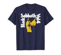 Officiel Black Sabbath Vol 4 Album Logo T-Shirt, Homme, Bleu Marine, S