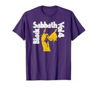 Officiel Black Sabbath Vol 4 Album Logo T-Shirt, Homme, Violet, XL